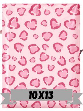 25 Animal Print Polymailers 10x13